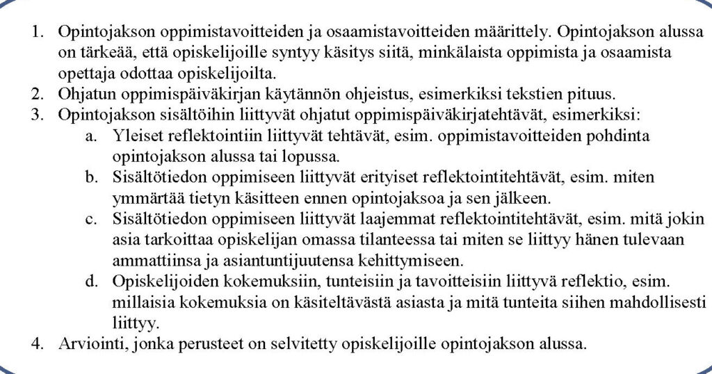 Oppimisp iv kirja Yliopisto Esimerkki Ja Vinkit K ytt n